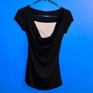 Gently used black and white tip size s/m